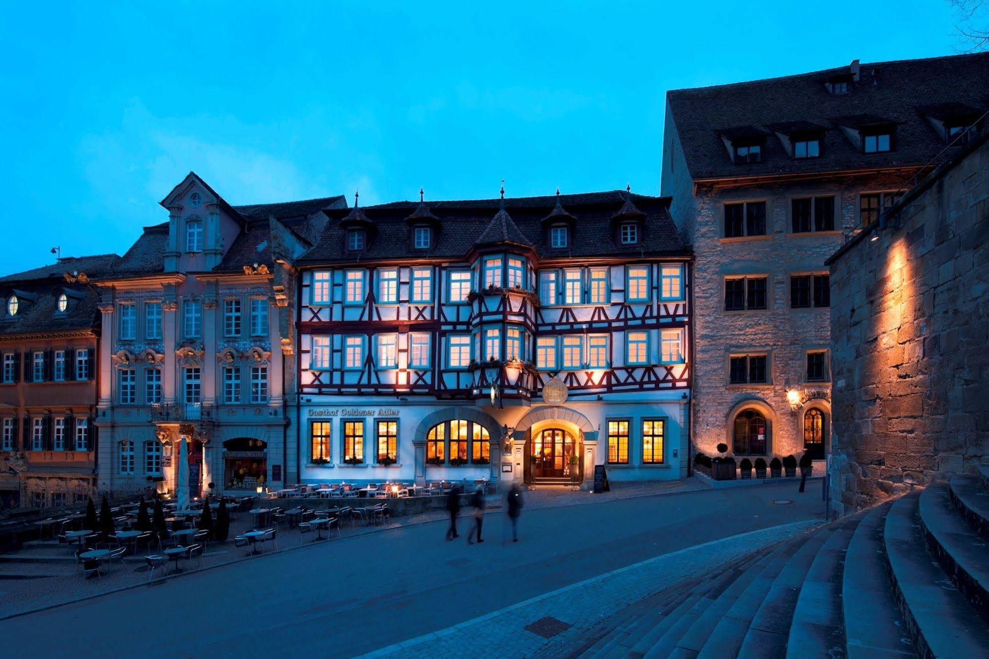 Stadt-Gut-Hotel Gasthof Goldener Adler Schwäbisch Hall Zewnętrze zdjęcie