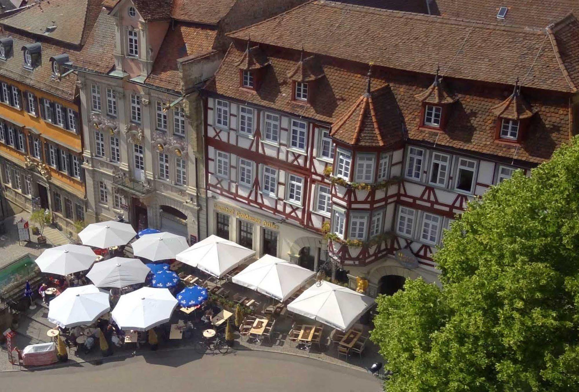 Stadt-Gut-Hotel Gasthof Goldener Adler Schwäbisch Hall Zewnętrze zdjęcie